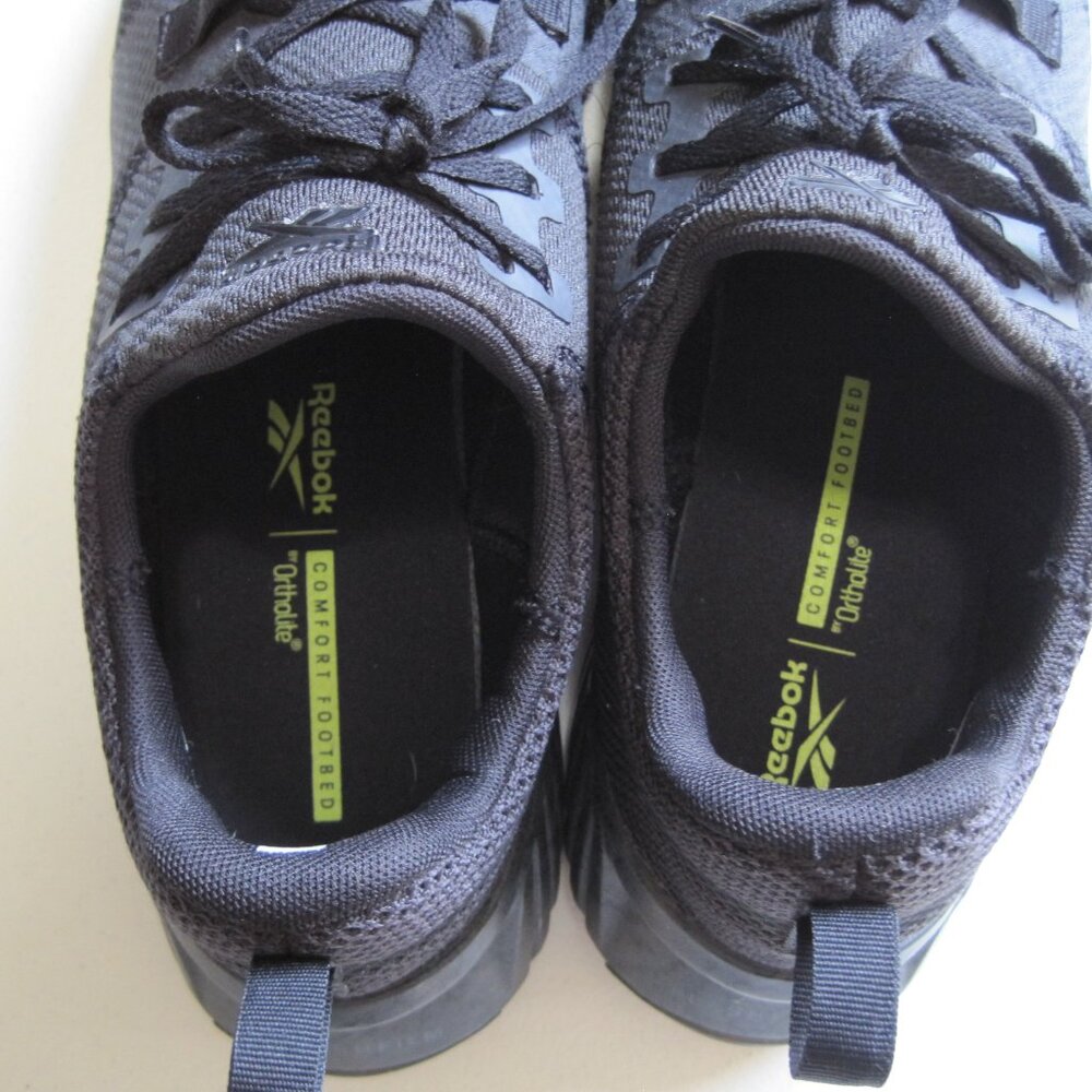 Reebok Black Mesh comfort ortholite shoes sz 11 mens - Picture 10 of 11